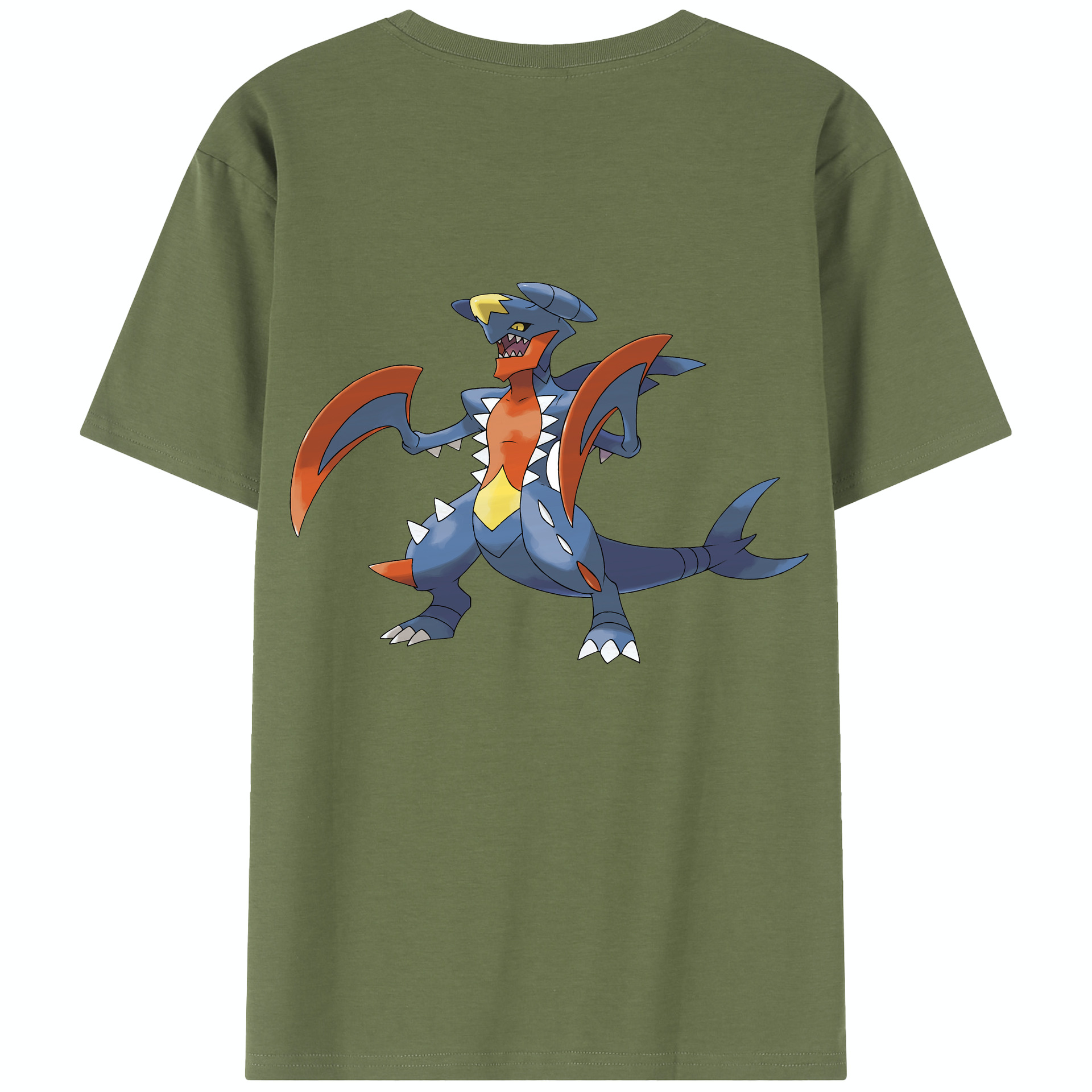 （画像用） ポケットモンスター Pokémon 綿100％半袖Tシャツ（背面プリント）
